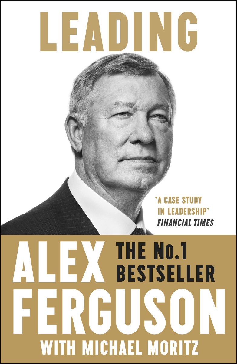 Fancy a paperback copy of Leading by Sir Alex Ferguson? We're giving five away! Retweet to for the chance to win.