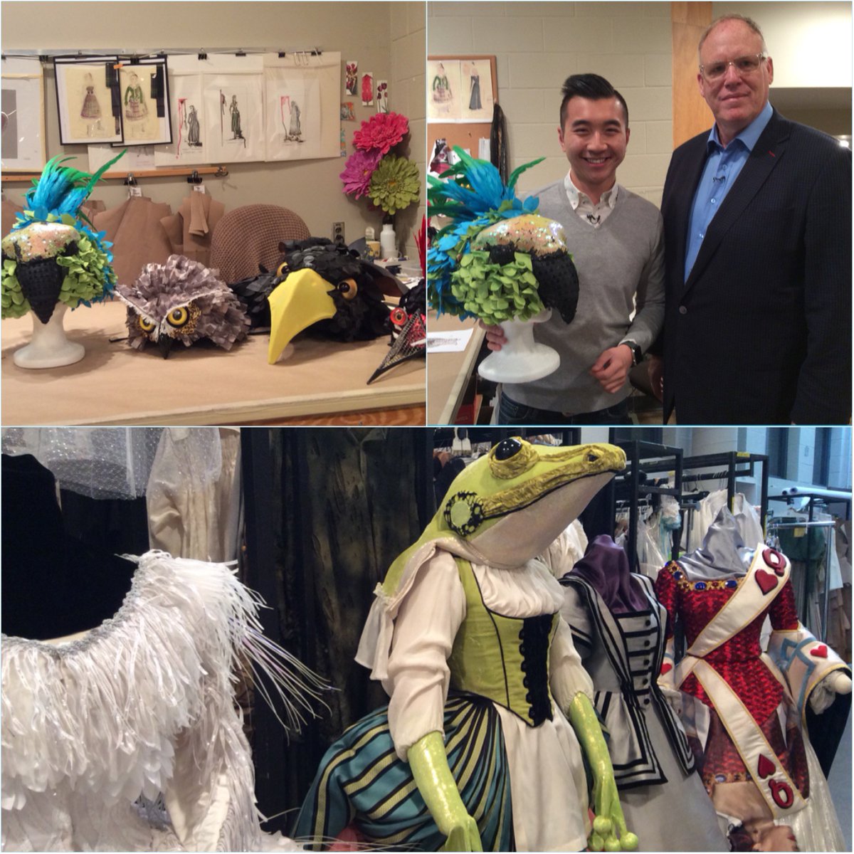 Shaw Festival (@shawtheatre) on Twitter photo Alice Costume Designer William Schmuck talks with @BTtoronto's <a href="/WinstonSih/">Winston Sih</a> about the 100+ costumes in Alice. Alice Costume Designer William Schmuck talks with @BTtoronto's <a href="/WinstonSih/">Winston Sih</a> about the 100+ costumes in Alice.