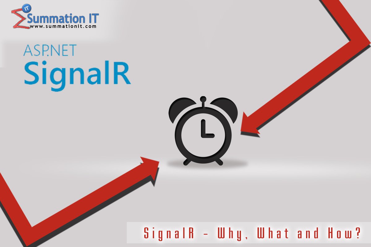 SummationIT's tweet photo. #SignalR – Why, What and How?read more at https://t.co/0Mp7XnXrcT #aspdotnet #asp #dotnet #signalIR #webdev https://t.co/8db61AGYJ7