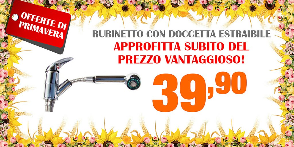 grecoshop's tweet photo. #Rubinetto #cromato con #doccetta #estraibile: 2 in 1 per un #piccoloprezzo. #Bigoffers #offers #items #newitem #top https://t.co/3ZDNy7mKP0