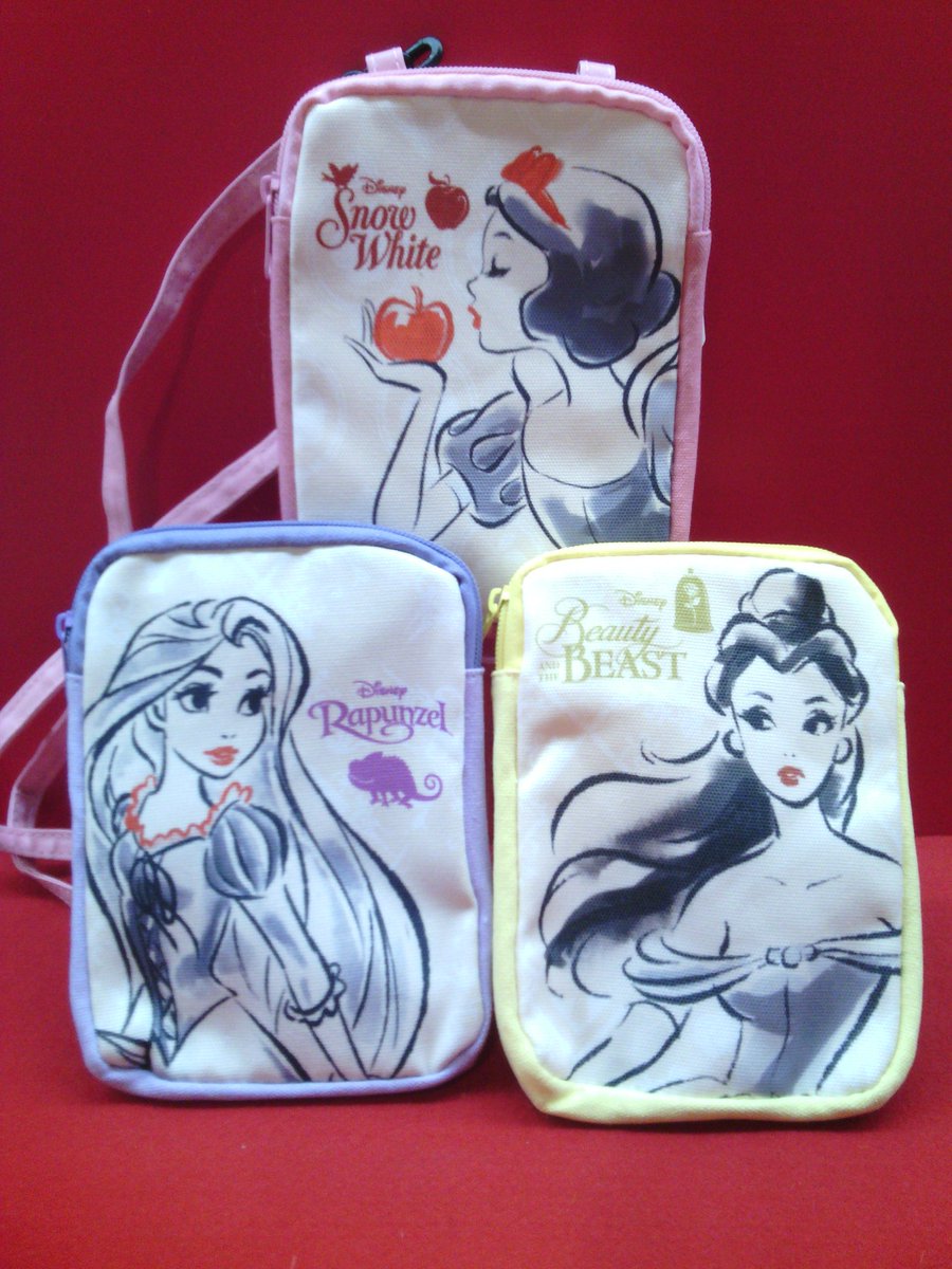 ラウンドワンモレラ岐阜店 ｹﾞｰﾑｺｰﾅｰ ディズニー プリンセス スマホポーチ 白雪姫 ベル ラプンツェル ポーチをgetして女子力ｕｐ ヾ ﾉﾞ ラウンドワンモレラ岐阜 ポシェット ポーチ