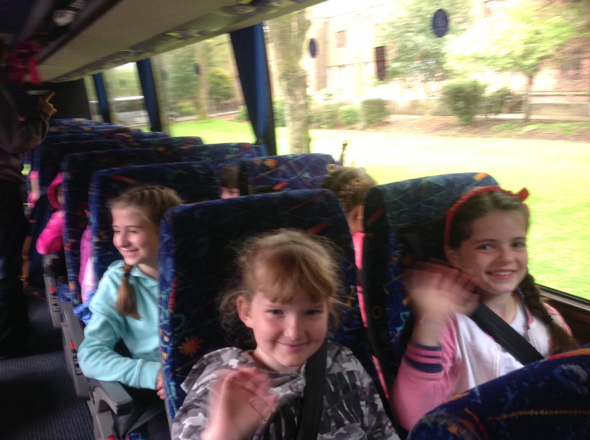 Year 5 @BoltonJnrGirls <a href="/Patterdale_Hall/">Patterdale Hall</a> just arrived safe and sound.