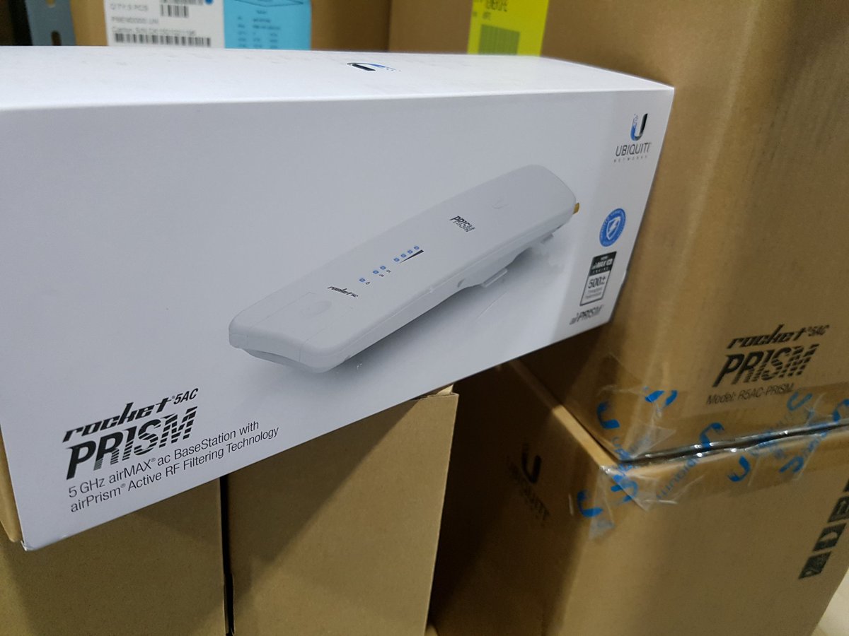 overdrv's tweet image. Muchos, muchísimos #Rocket5ACPrism @ubnt