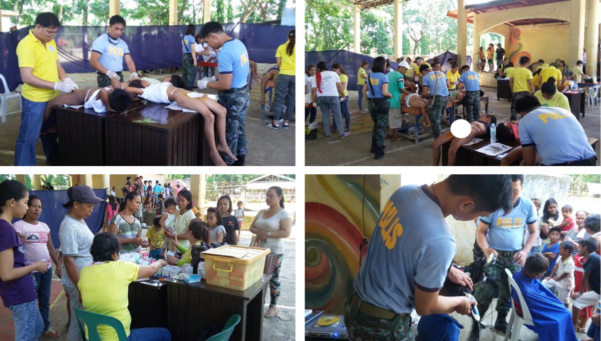 6thSABSAF's tweet photo. #6SAB PNP SAF participating Medical Mission "Oplan Paglilingkod 2016" at Brgy. Makiling, Sagay City, Negros Occ. https://t.co/ETZuuYjXJi