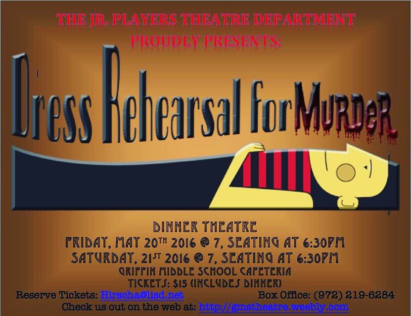 theatreattc's tweet photo. We hope you can attend TATCG's Dinner Theatre this Fri & Sat. #TATCG #GreatThingsAreHappening https://t.co/6NafiMtAab