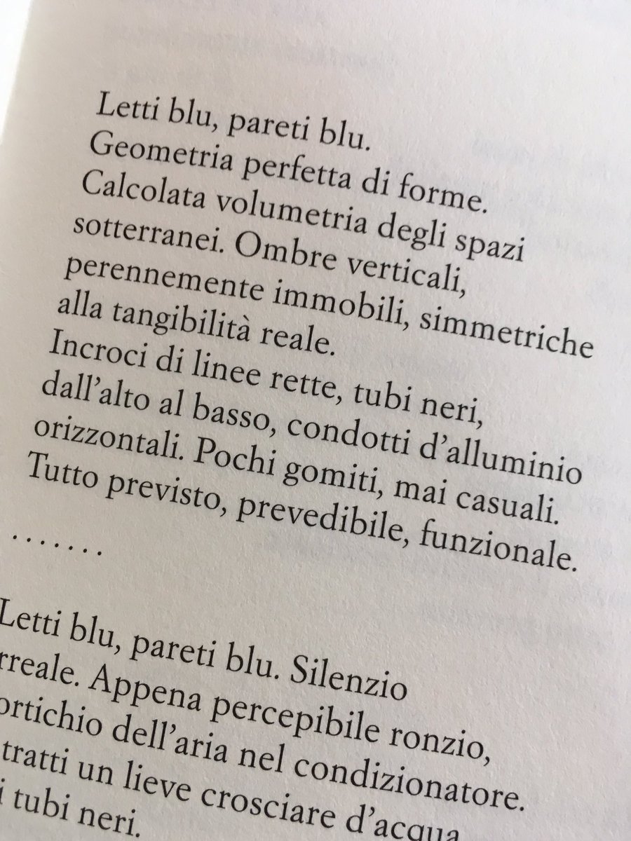 Tra le misure e il blu. @CasaLettori #UnaPagina  #FabioPusterla @poetarumsilva @Internopoesia #geometria