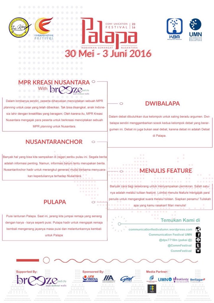 PEMUDA INDONESIA, KOBARKAN SEMANGAT NUSANTARA!

Universitas Mult.... tmi.me/1fe2BI