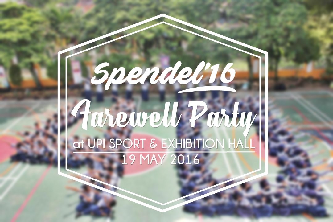 Tomorrow! -Spendel Farewell Party 2016-
