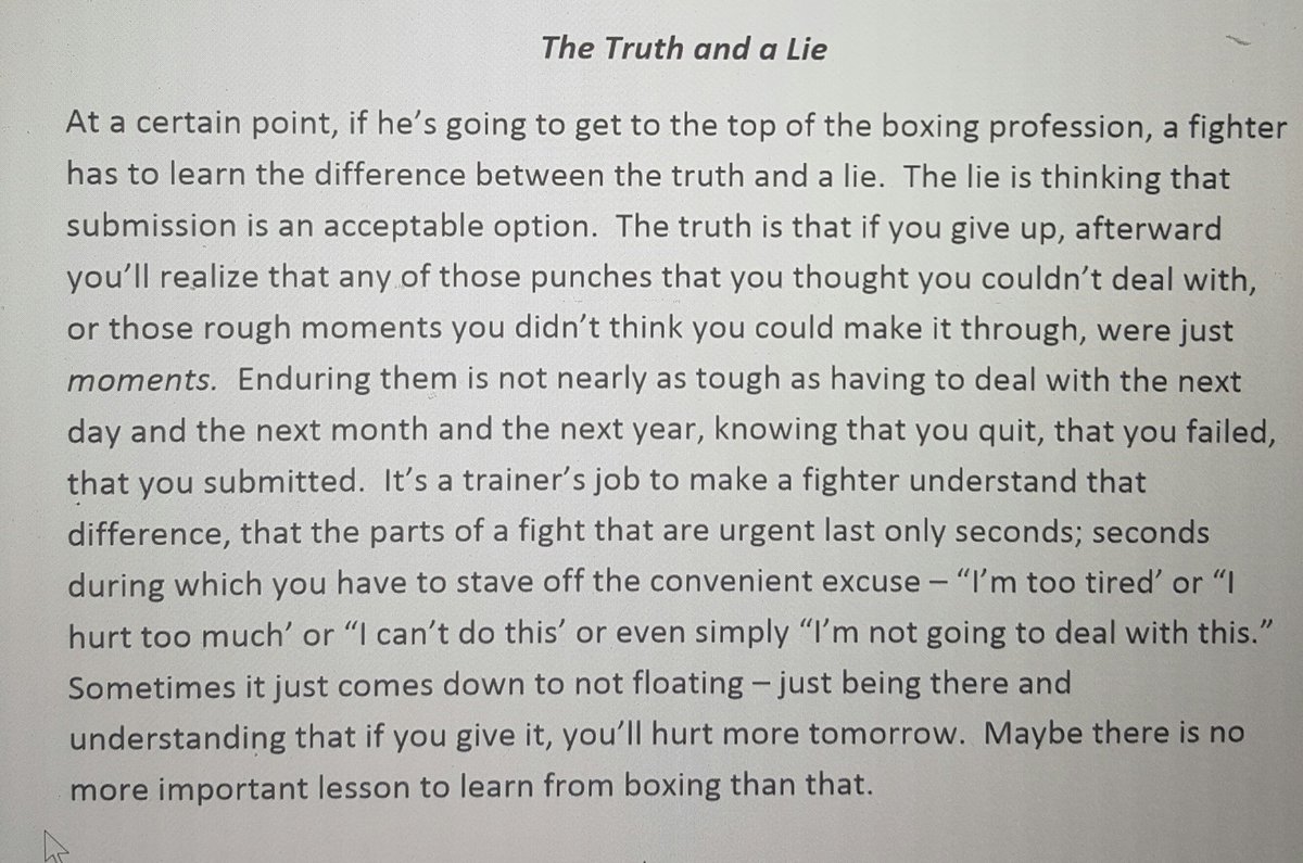The Truth and a Lie