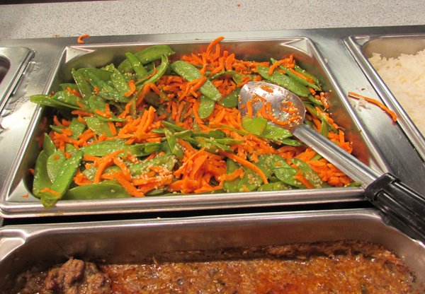 Southeast Asian hot bar begins today.