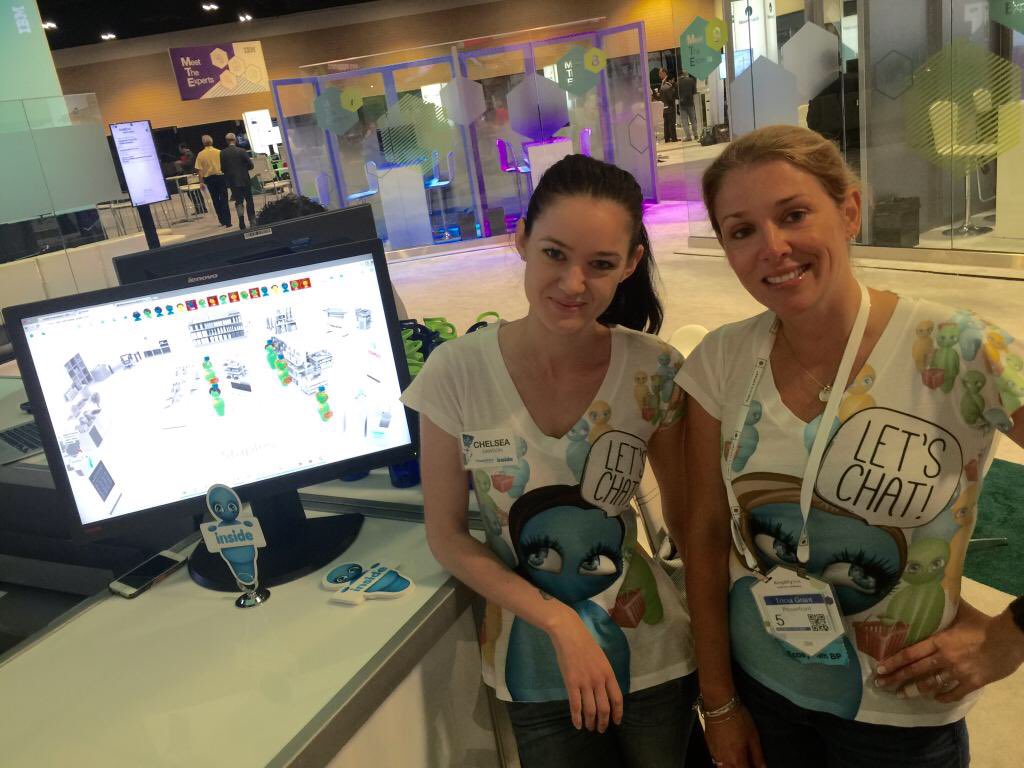 powerfront's tweet photo. Come see the #Powerfront team at the #IBMAmplify Engagement Bar. No, we didn’t go to mixology school, wrong bar... https://t.co/Ylq8fKSMpi