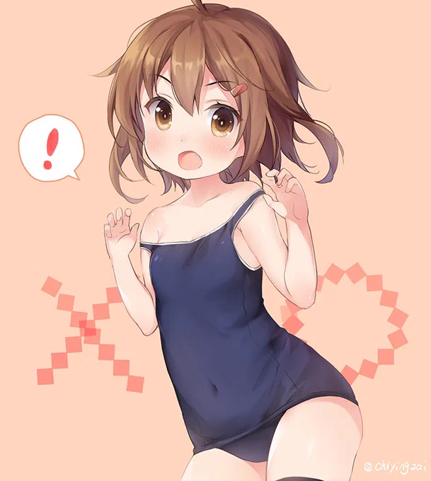 雷#艦これ版深夜の真剣お絵描き60分一本勝負 