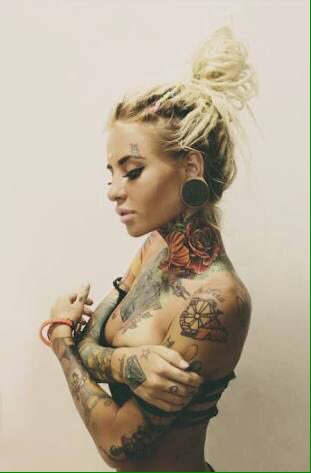 bodymodding's tweet image. 🌹 #tattoos #bodymods