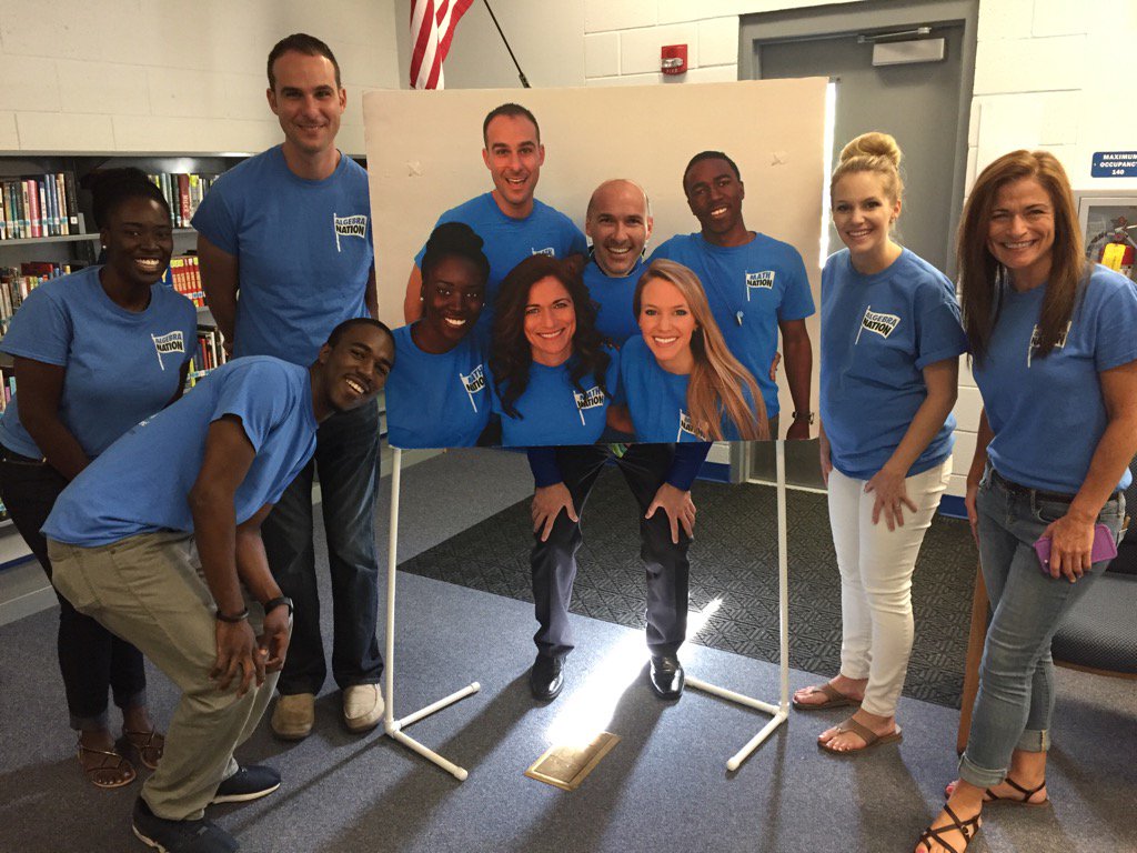 pascoschools's tweet image. Our @PascoMathNinja with the @Math_Nation staff. #MathNation