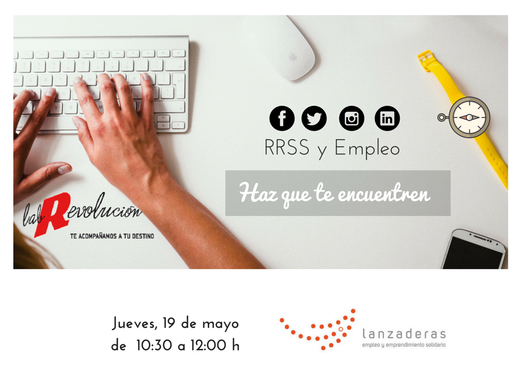 LabRevolucion's tweet image. Mañana estaremos en la @Lanzaderas_EES de #Gijón hablando sobre &apos;Redes sociales y #empleo: haz que te encuentren&apos;