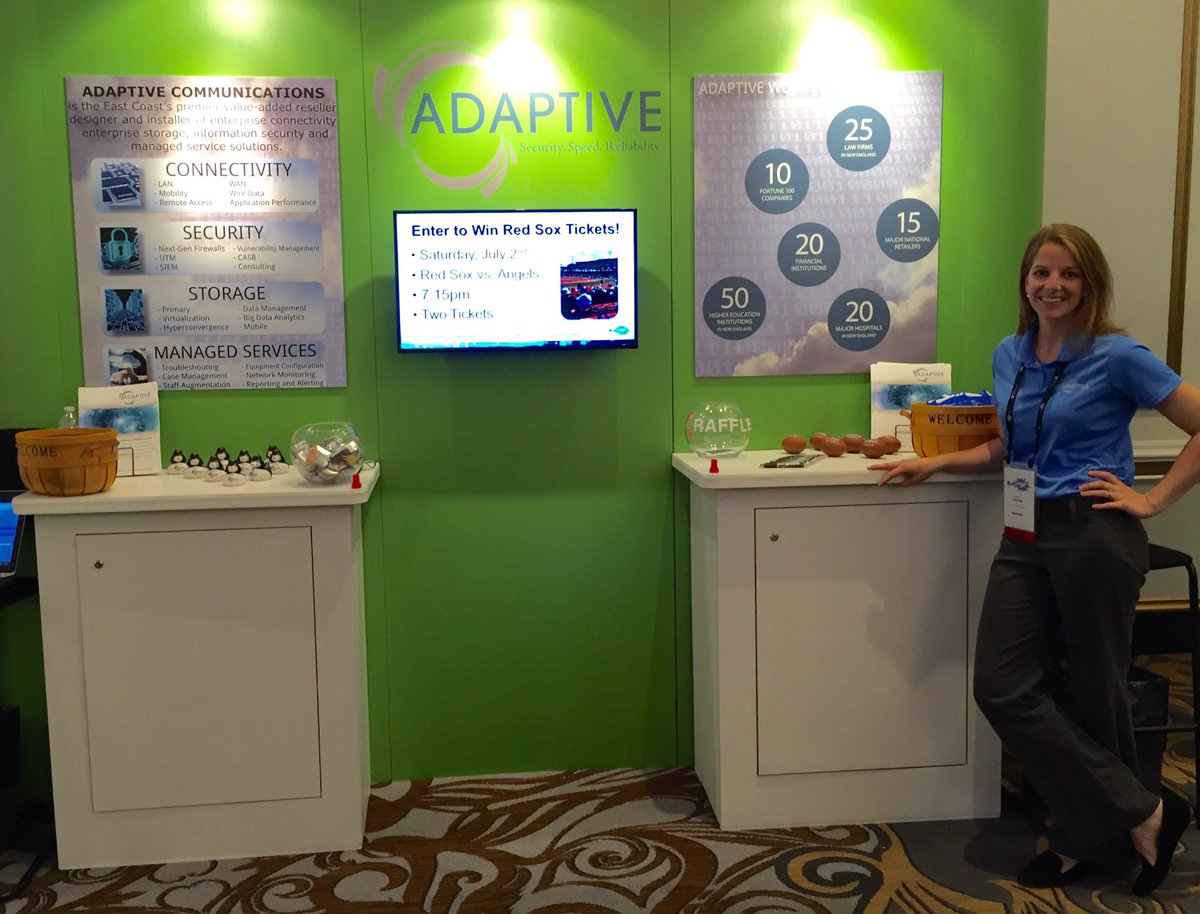 AdaptiveComm's tweet photo. Day 2 is underway at #Bloxfest - stop by and visit Adaptive at Booth P1! https://t.co/DbwvPg50UC