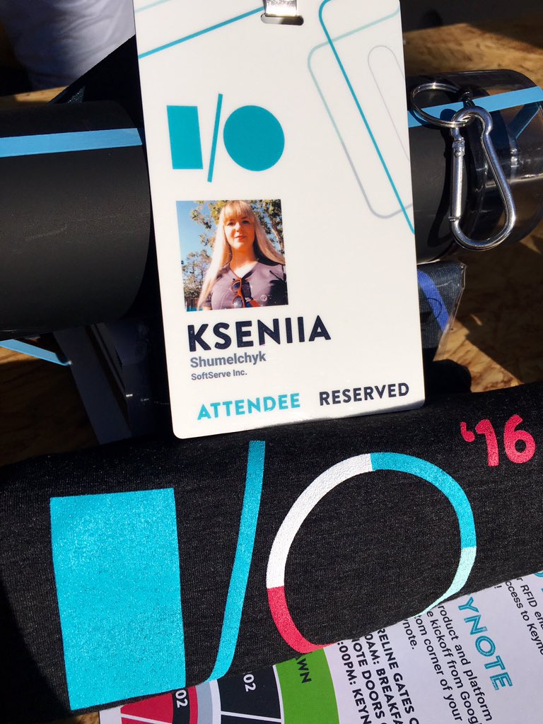 KseniiaS's tweet image. The main keynote will start in several hours! Are you ready? #io16 #google #gdgdnipro #wtmukraine