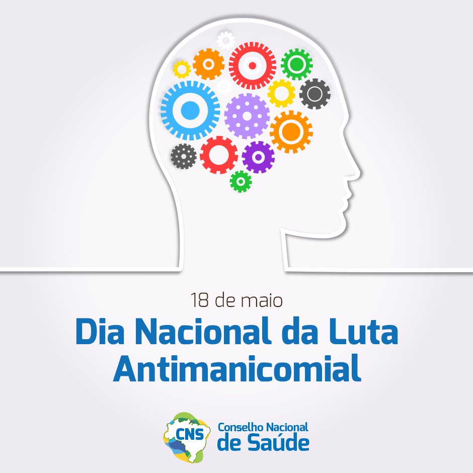 Dia 18 de maio é o Dia Nacional da Luta Antimanicomial. Saiba mais >> bit.ly/205Id7M