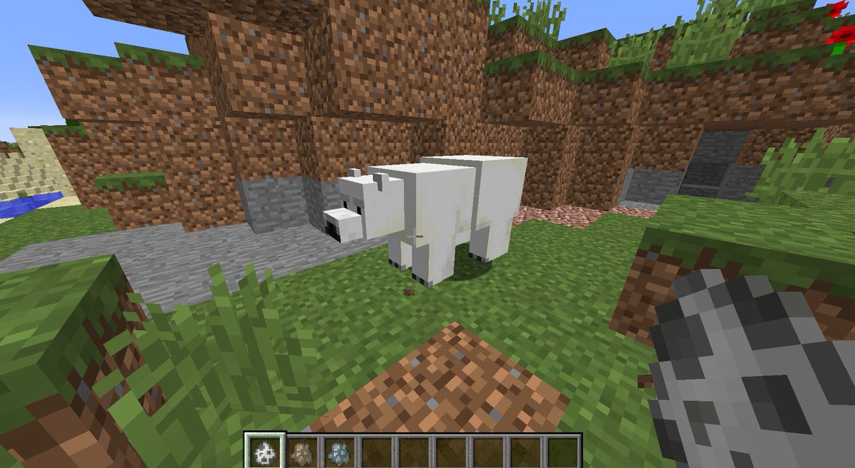 eckoxsoldier's tweet image. Polar Bear hostile but will attack if provoked or if it's baby is threatened