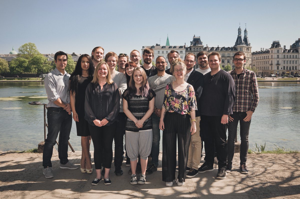 We got our new office photo taken, meet the #team behind our #apps and #games! #Copenhagen #gamedev