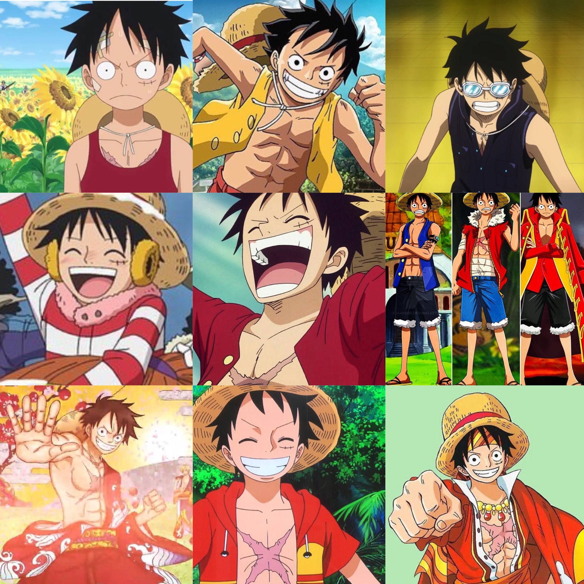 フォロー外してください Twitterren どんな服でも似合って色違は違うけど同じズボンはいてるルフィが好き でもやっぱりルフィには赤だね 私のお気に入りはパンクハザードの冬服と一番したのバンダナかな T Co Lpq7pirg7u Twitter