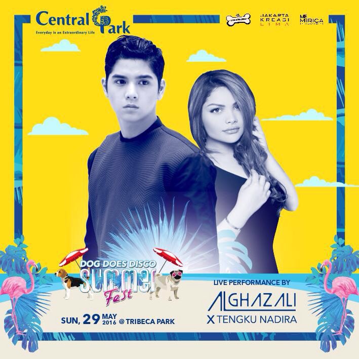 DOG DOES DISCO 2016 | SUMMER FEST
29 May 2016 

Live performances by:
- Al  Ghazali X Tengku Nadira