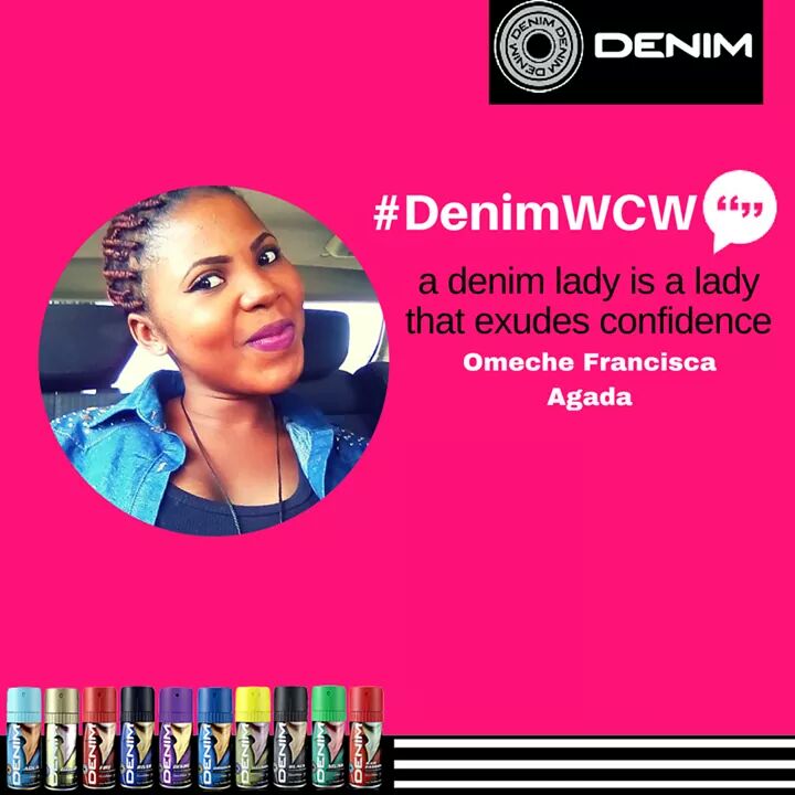DenimNigeria's tweet photo. Our #DenimWCW 's smile and pose says it all. #WearYourFragranceWithConfidence. #DenimManNaija https://t.co/uJDiPXpsec