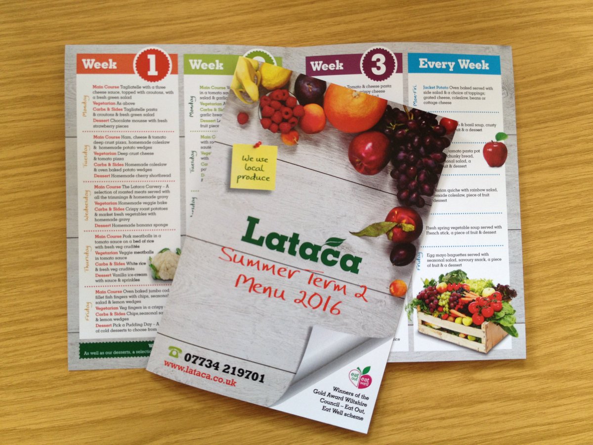 RedDP_Printing's tweet image. Fab new menu leaflet for one of our local clients lataca.co.uk