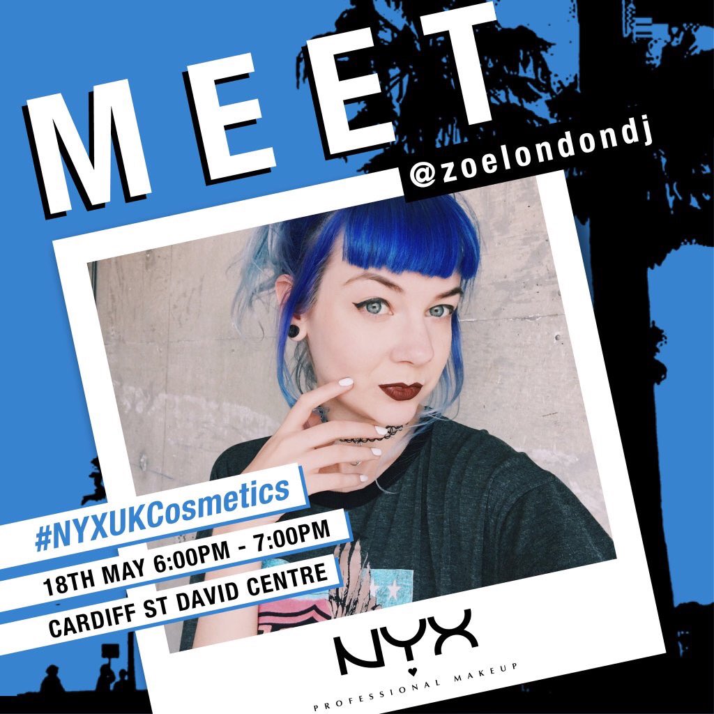 Tonight at 6pm in Boots Cardiff Queen Street: meetup with <a href="/zoelondondj/">Zoe London</a> and Jamie Genevieve!