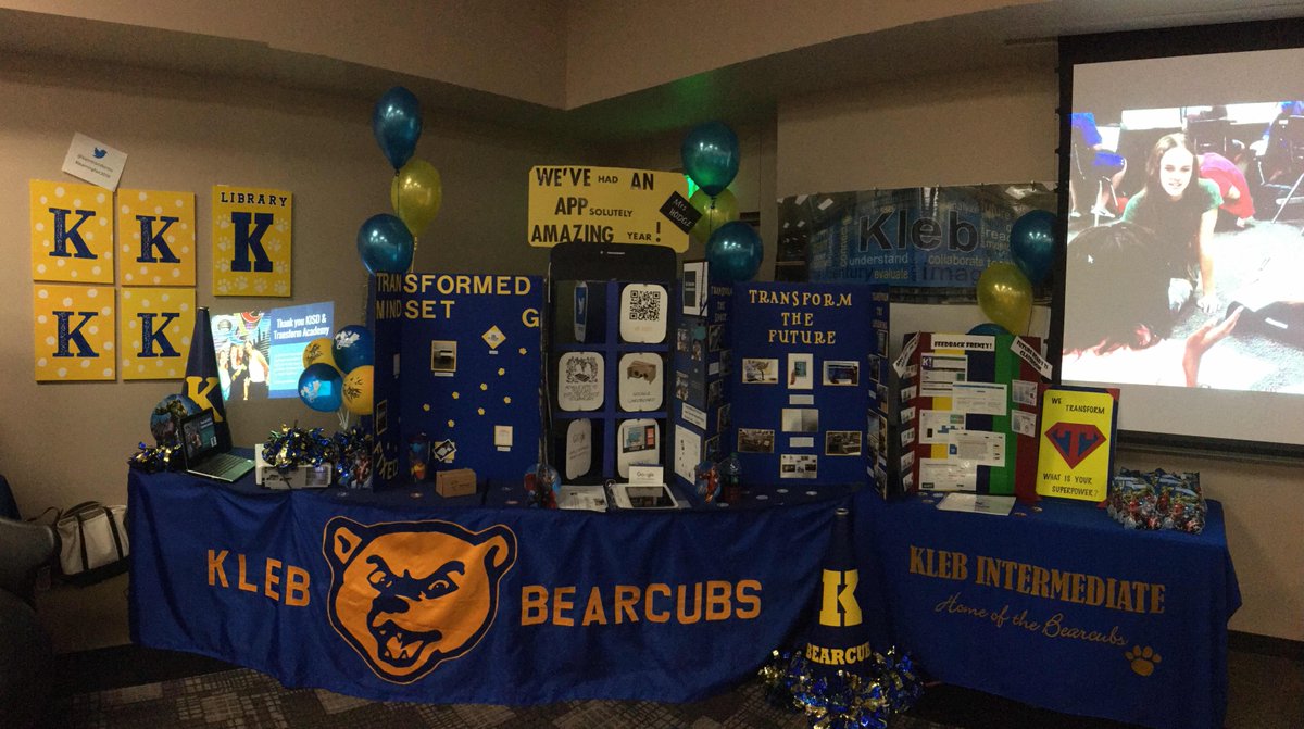 VaughanReads's tweet photo. Ready to share our AMAZING transformations! @KleinTransforms #learningfair2016 https://t.co/DL7XOGXP5l