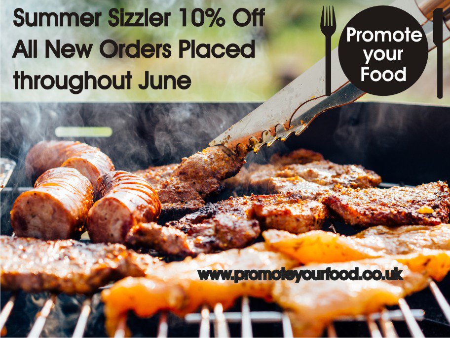 Looking to boost food sales this summer? Perhaps this as a good start to help you #promoteyourfood
