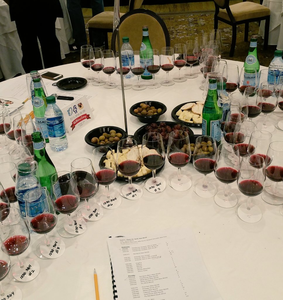 Not a bad view 🍷
#LAWineComp 
#Wine 
#WineWednesday