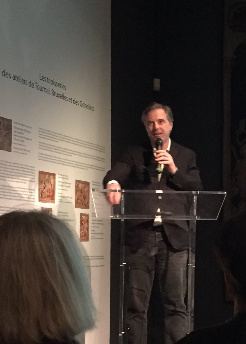 Une très belle conférence d'@OlivierLapidus ce matin au #museedestissus de #lyon merci à @maximilien