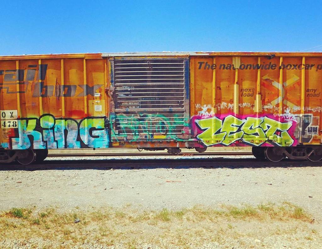 BrujaMaracc's tweet photo. #king157 #zest #rtm #graffittiart #graffiti #freightart #freightgraffiti #freight #freightjunkies #freightgraffiti … https://t.co/VjoA8xGxiQ