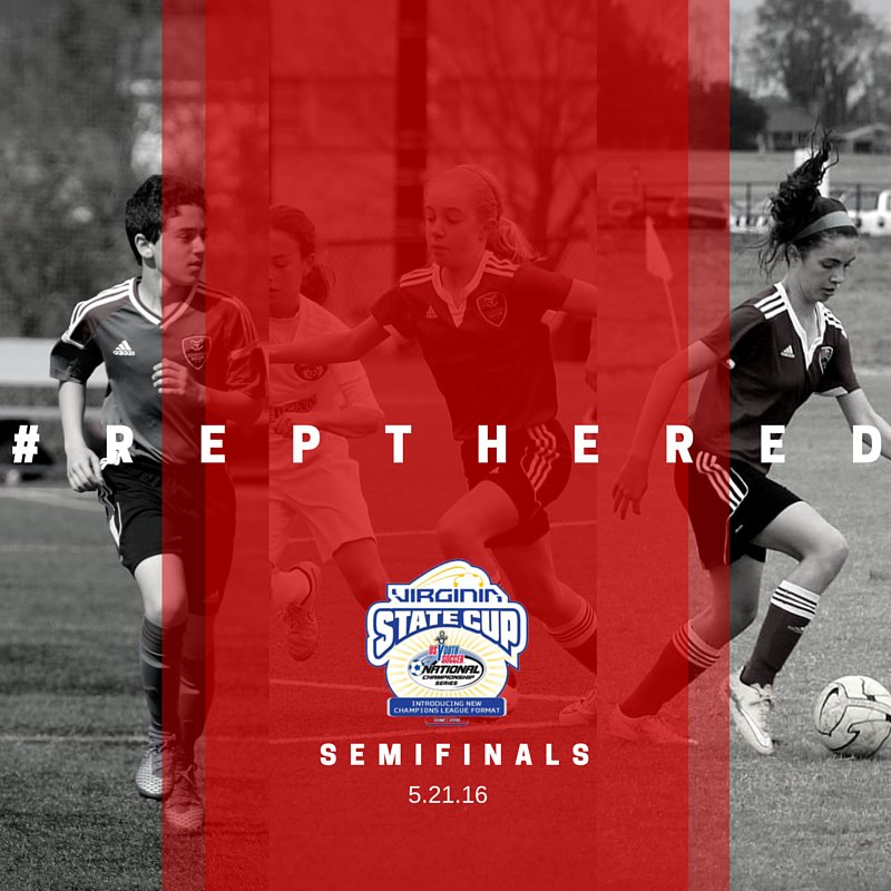 loudounsc's tweet photo. The weekend cometh. Game on. #VAStateCup #semis #repthered https://t.co/GwaaQcPORD