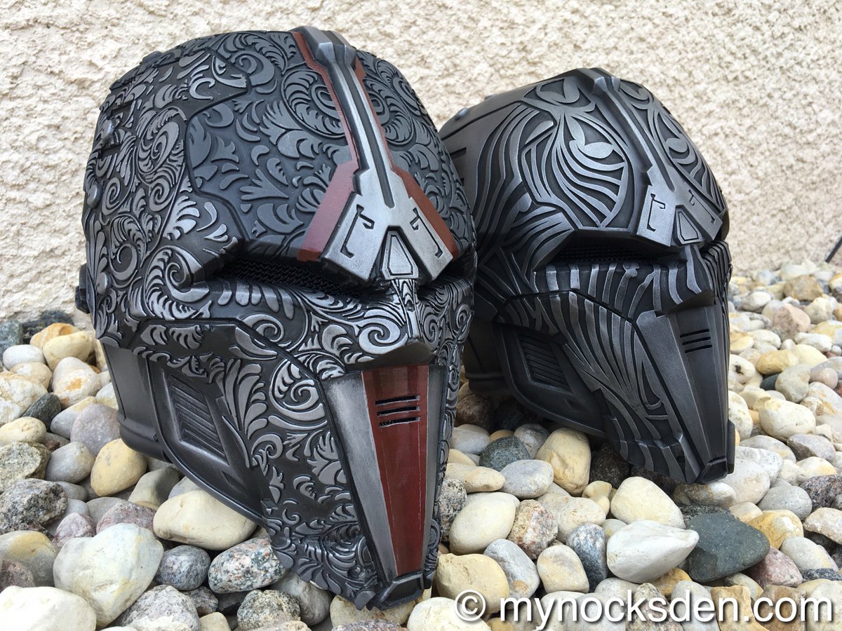 Just finished the <a href="/SWTOR/">The Old Republic</a> Eradicator helmet. WIP notes will be on my site shortly. <a href="/JoinTheForce/">Lucasfilm Recruiting</a> hiring prop makers?