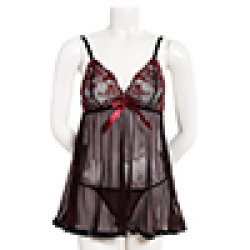 Robot_Jeff's tweet photo. 61% Off Sale #SpreeIntimates Spree Intimates Lace &amp; Mesh Babydoll S, Grey Rose https://t.co/4B49qEwE9L https://t.co/eOK7wiX1yt