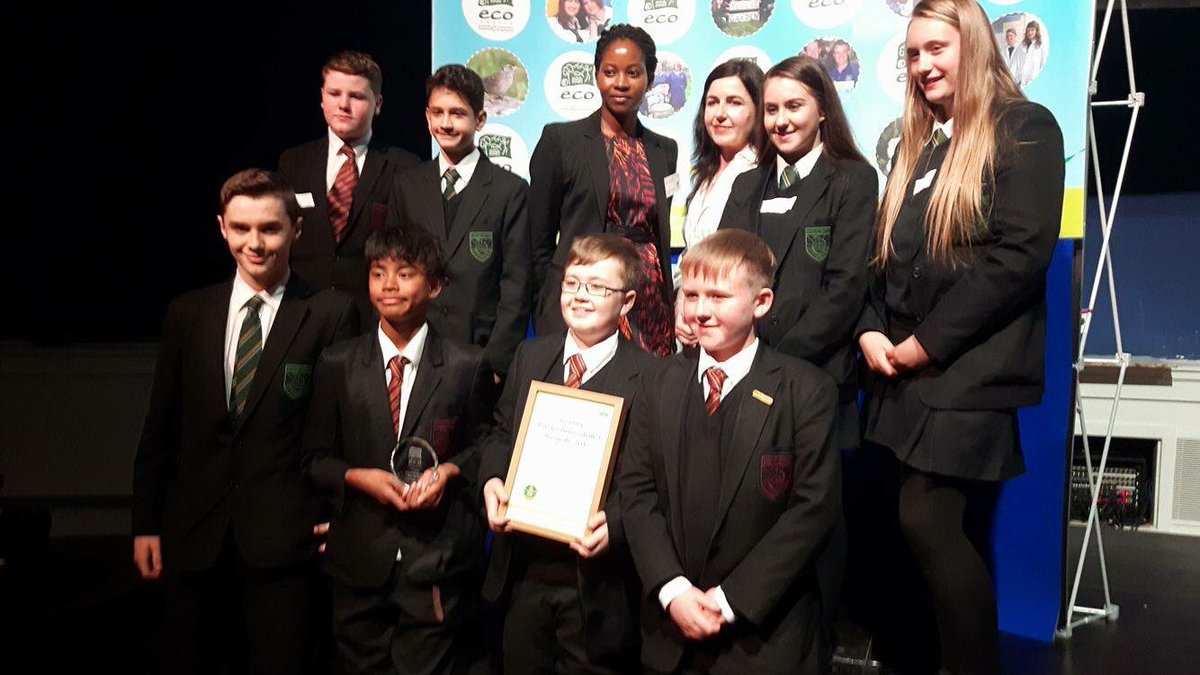 Huge congrats to our Eco Warriors who won the Young Environmentalist Award in Dublin today!!