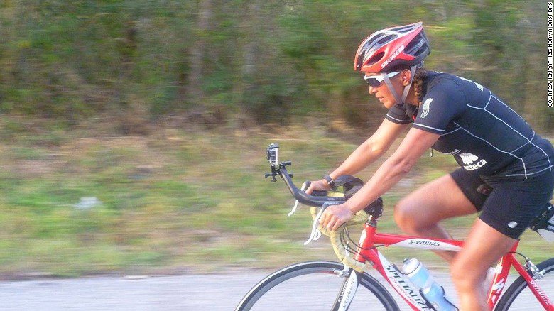GORaceNOW's tweet photo. Norma Bastidas' story and her 3,762 mile record-shattering #triathlon will leave you in awe. https://t.co/XglsCX7oAQ https://t.co/fjSRtqdGgr