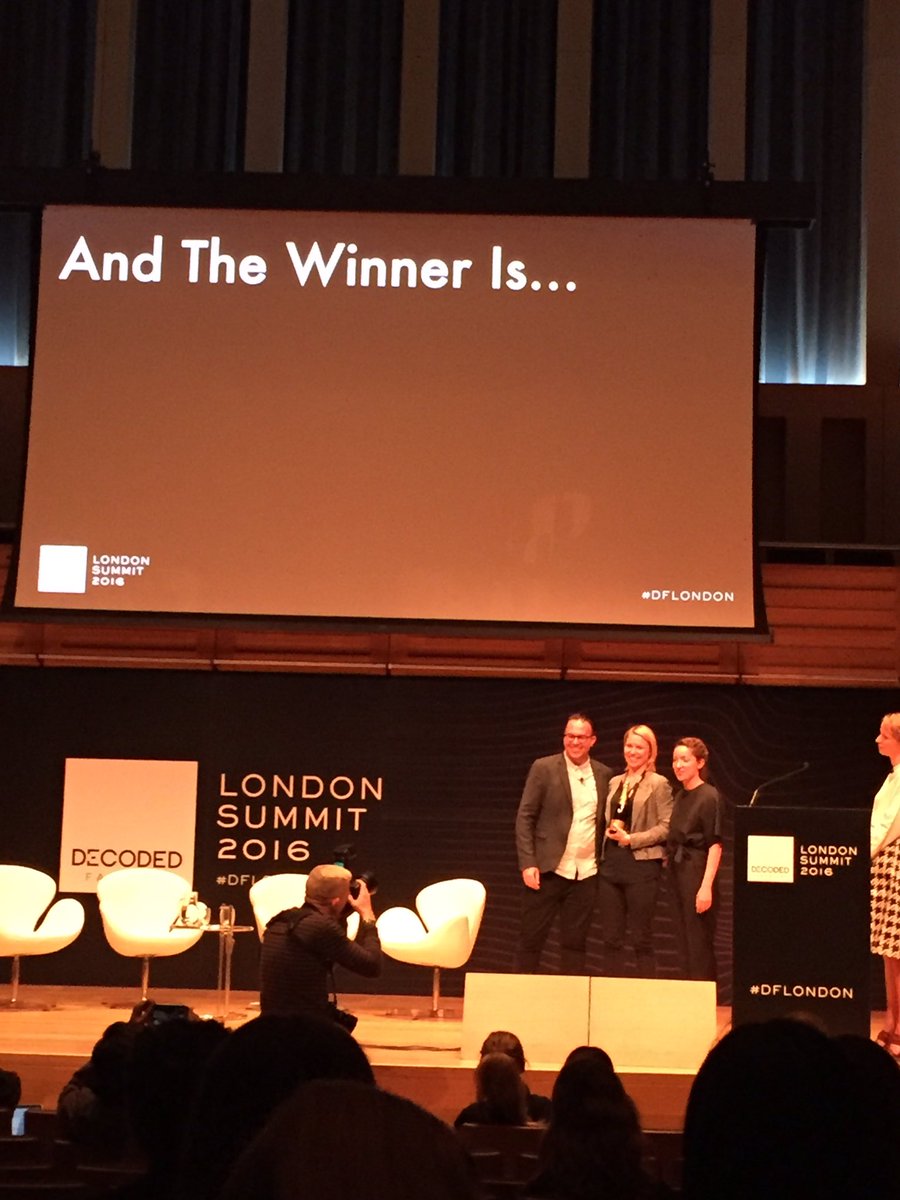 PortlandDesign's tweet image. Congrats to #startup winners #StyleWhile! @topshop @DecodedFashion #DFLondon #retail #tech
