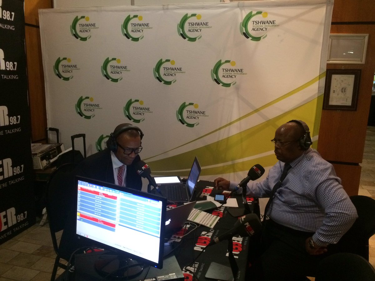 TshwaneEconDev's tweet photo. #TITIIC #TshwaneInvest @TshwaneEconDev CEO @Solaeza (Solly Mogaladi) summing up the conference with @Andile_Khumalo https://t.co/VZjxEEruTJ