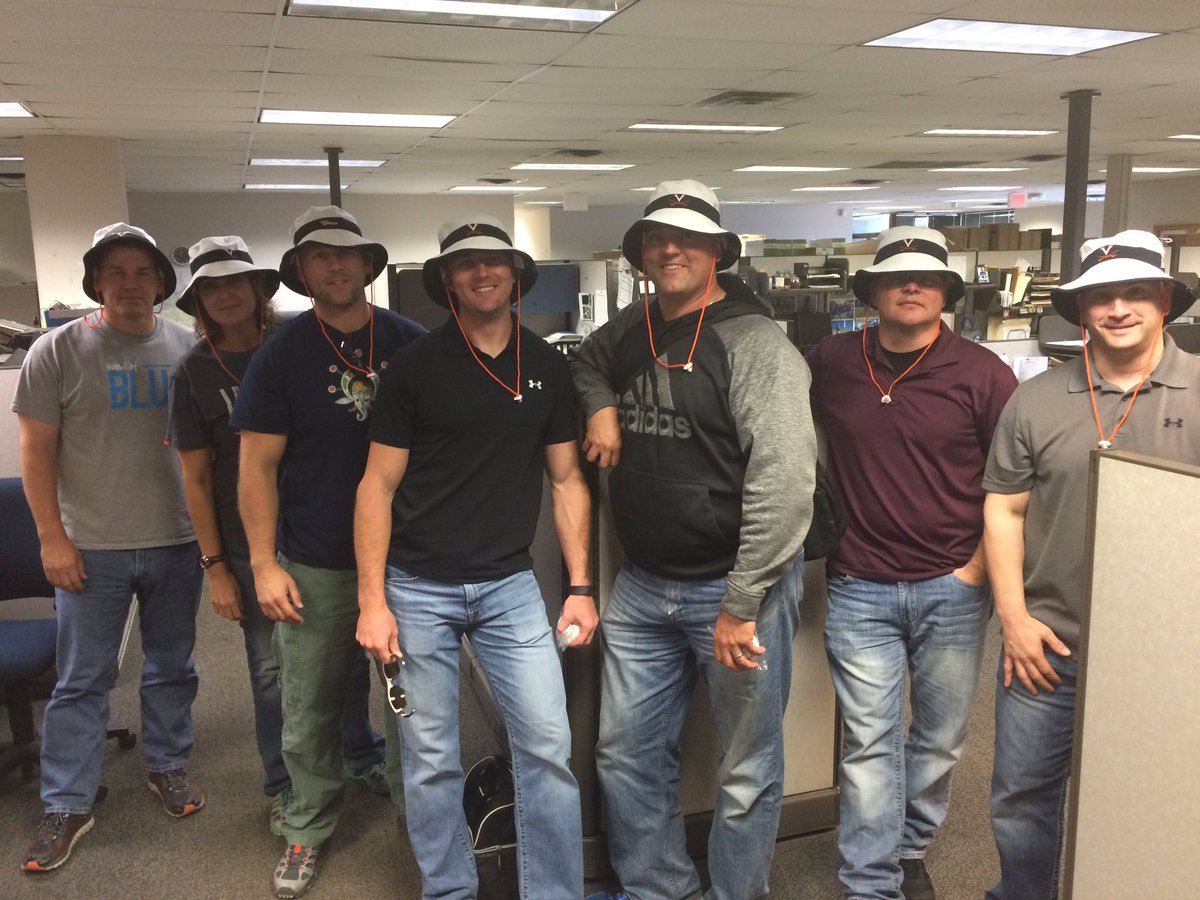 Gang Unit sporting <a href="/UVABaseball/">Virginia Baseball</a> gear. Good luck down the stretch! <a href="/homerHoo/">homerHoo</a>    via @OPDLtKanger