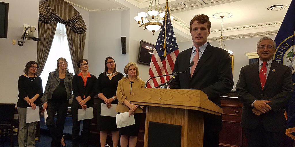 NPWF's tweet photo. We’re proud to stand with @RepJoeKennedy, @repbobbyscott, & advocates to support the #DoNoHarm Act today! #RFRAfix https://t.co/vnDqQmrRQW