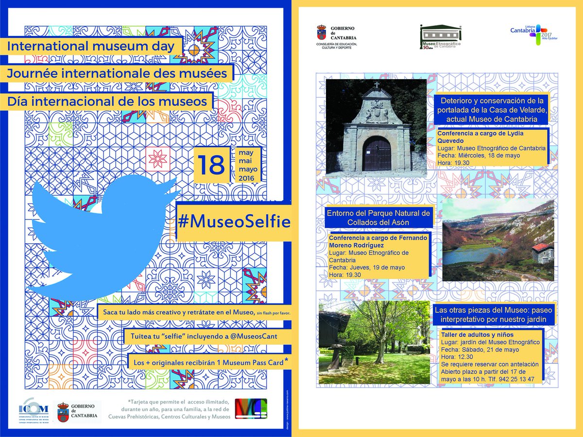 nachoenfuga's tweet photo. Un paseo interpretativo el próximo sábado 21 por el jardín del Museo Etnográfico de Cantabria. #seminarIP https://t.co/hqBFpoZejY