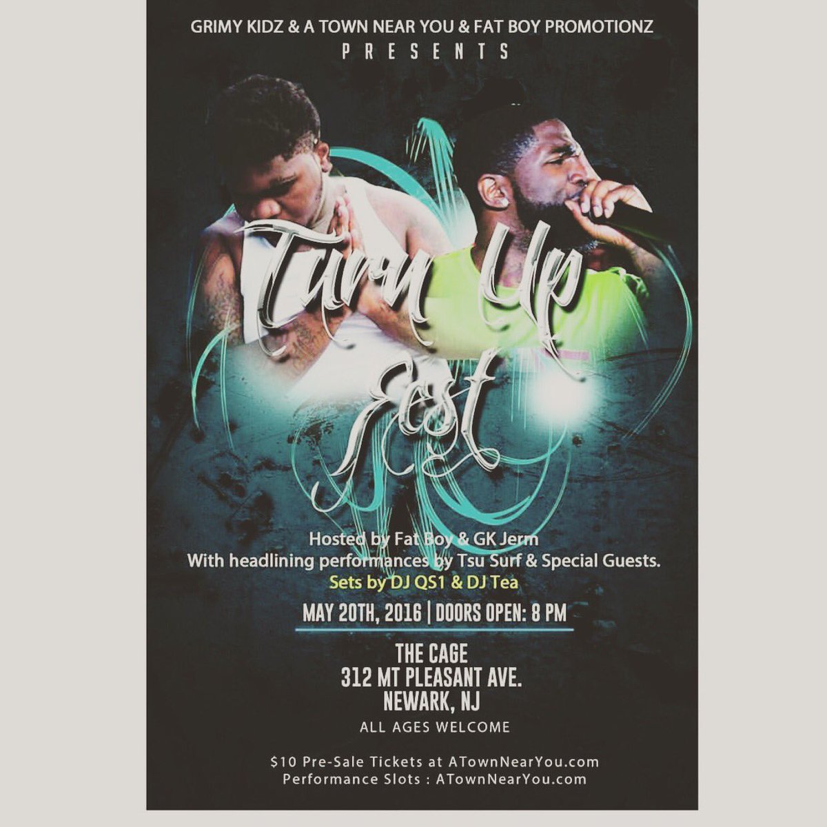TheRealQuaddy's tweet photo. This Friday I will be performing at the
#TurnUpFest with my boy @Fatboy_sse π― https://t.co/R3sj9Mx7sm