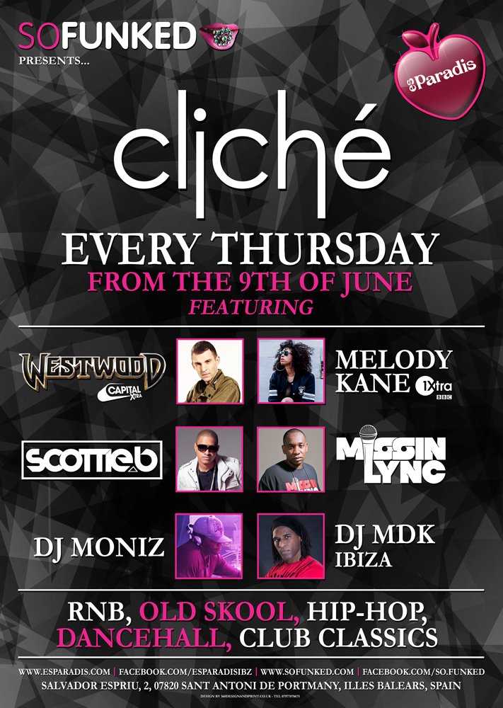 DJ_MONIZ's tweet photo. Esparadis ibiza. Cliche every Thursday https://t.co/vMuljy0FKg
