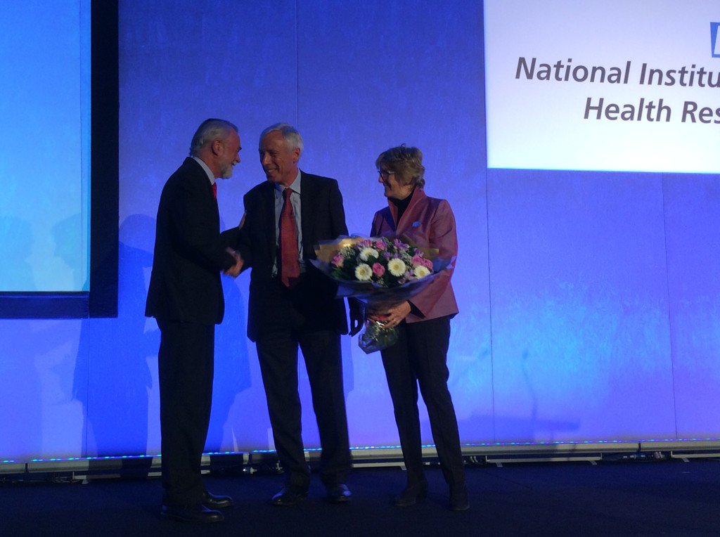 UHCW_RandD's tweet photo. #NIHRconf #NIHRat10 concludes with Earl Howe's thanks to Sally and Russell https://t.co/itSNXcFZGG