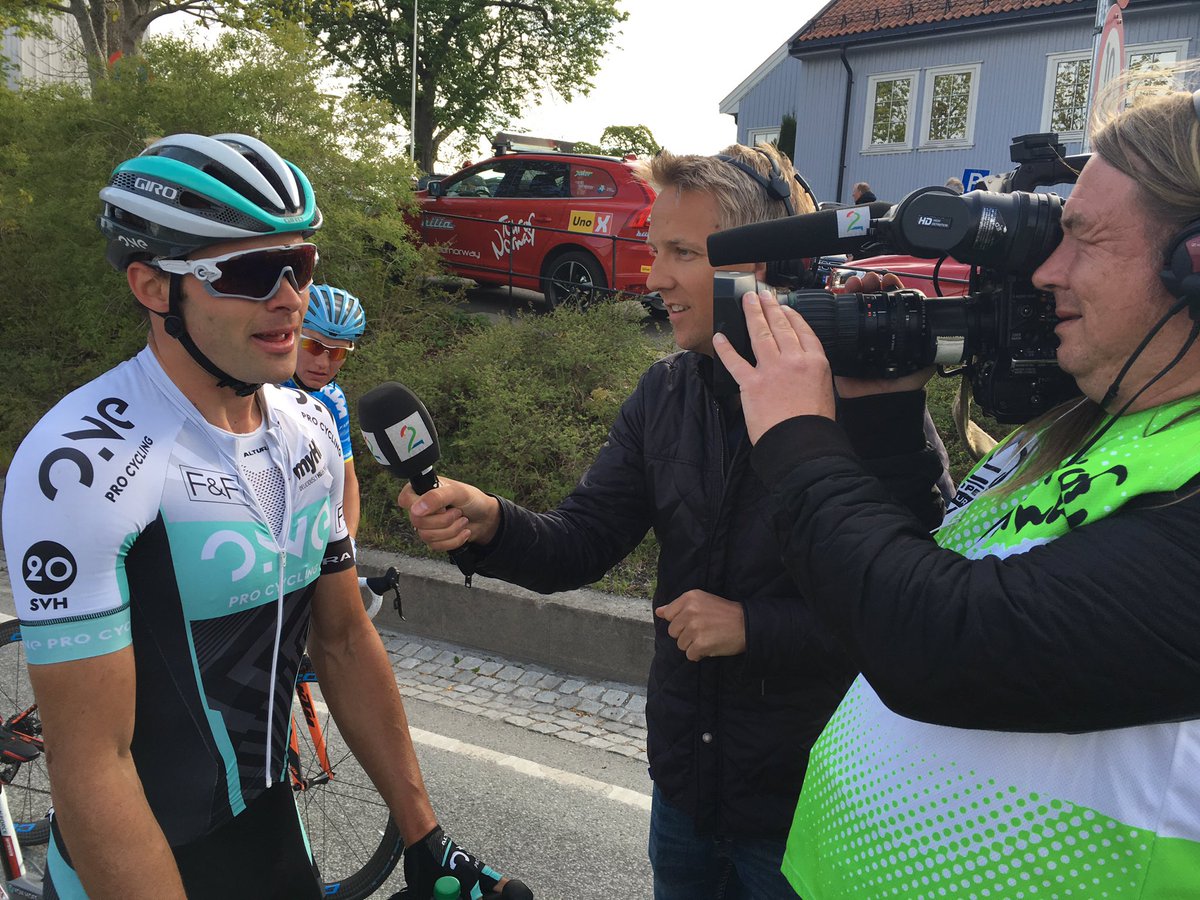 ONEPRONutrition's tweet photo. .@SteeleVH wins stage 1 of the #tourofnorway! https://t.co/1yGNtr6doh