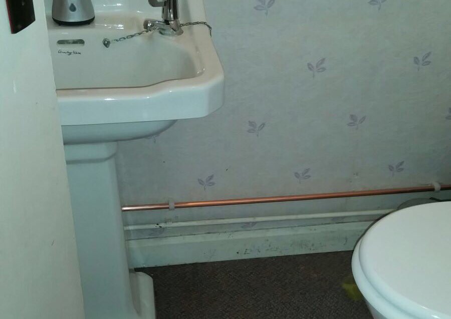 jandkplumbing's tweet photo. Old barrel pipework blocked, replaced with 15m copper as there was no water flow. All back up and running! https://t.co/MRf7b3Eoer