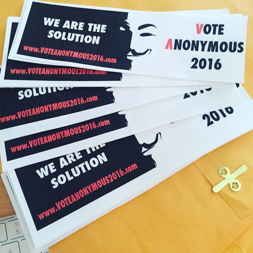 StarliteStalker's tweet photo. Make your own and show your support. #2016 #vote #voteanonymous2016 #anonymous #wednesdaywisdom #anonops #expectus … https://t.co/btHfo7vgmL